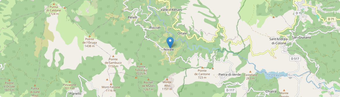 Novale - Carte
