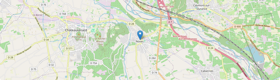 Noves - Carte