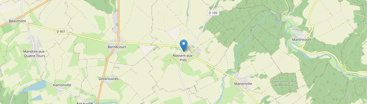 Noviant-aux-Prés - Carte