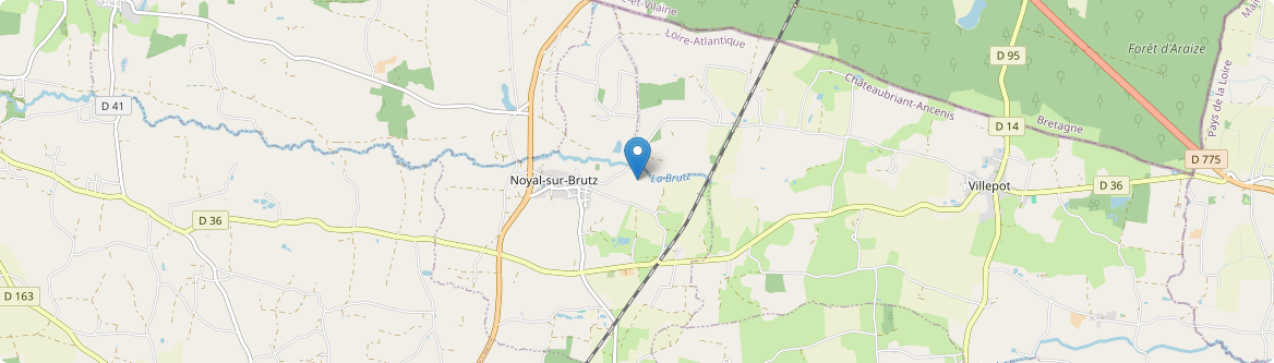 Noyal-sur-Brutz - Carte