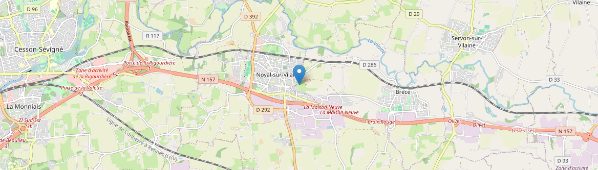 Noyal-sur-Vilaine - Carte