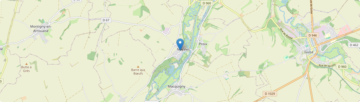 Noyales - Carte