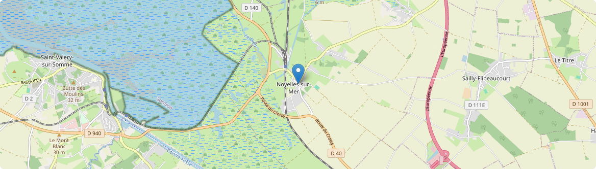 Noyelles-sur-Mer - Carte