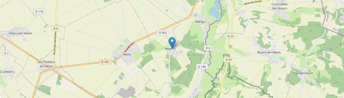 Noyers - Carte