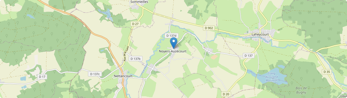 Noyers-Auzécourt - Carte