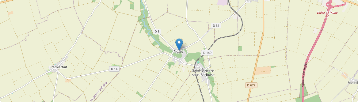 Nozay - Carte