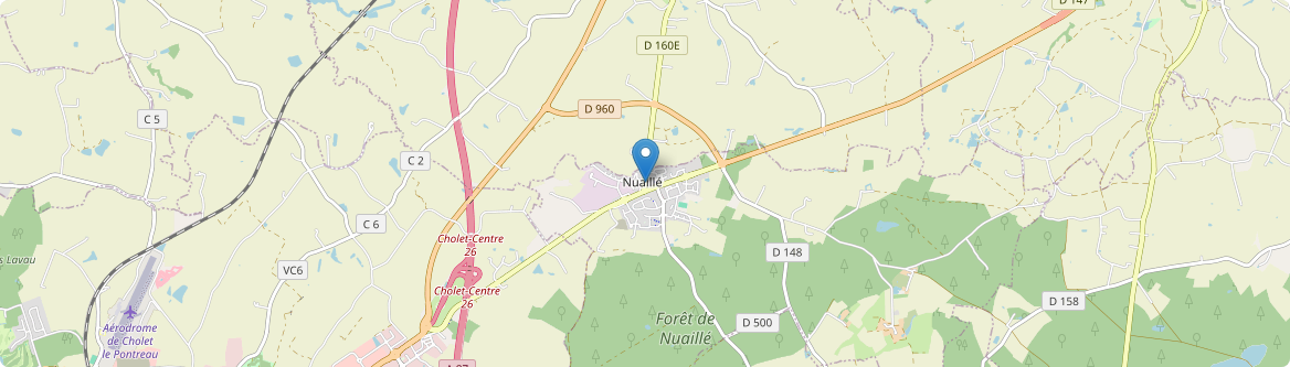 Nuaillé - Carte