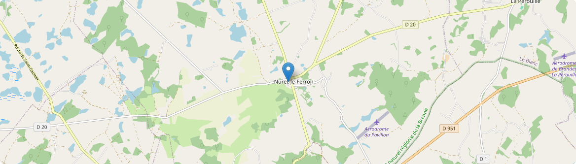 Nuret-le-Ferron - Carte