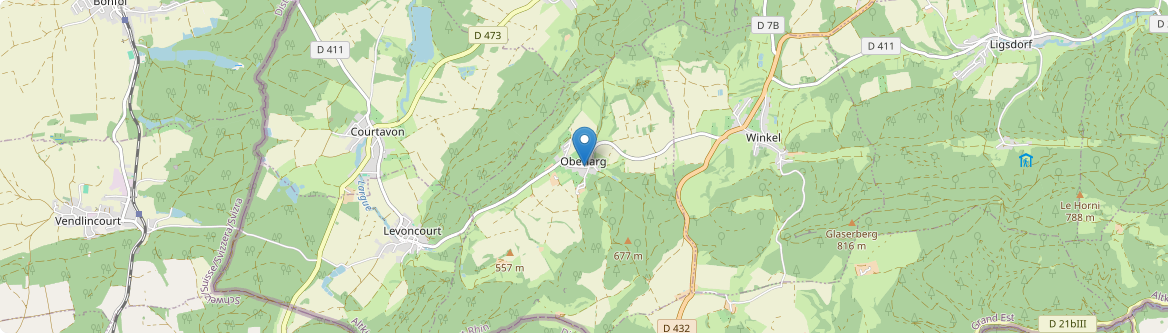 Oberlarg - Carte