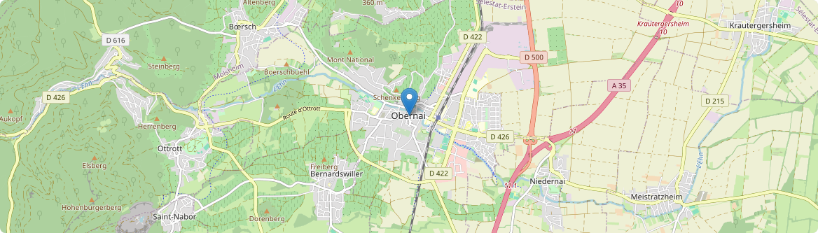Obernai - Carte