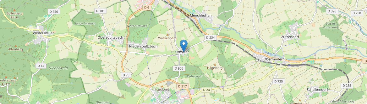 Obersoultzbach - Carte