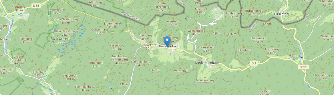 Obersteinbach - Carte