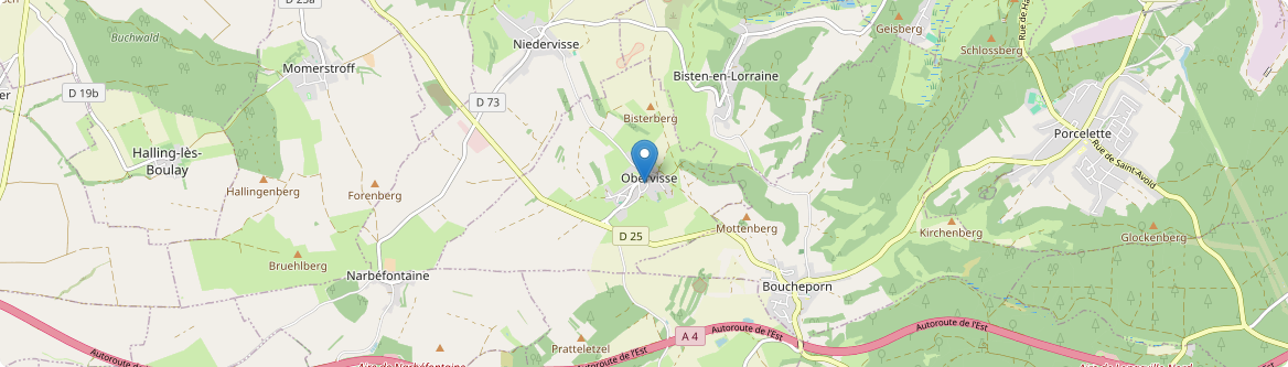 Obervisse - Carte