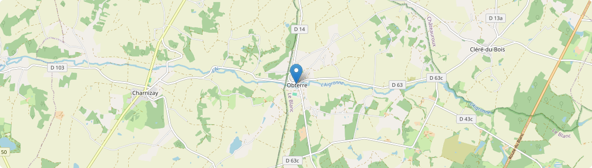 Obterre - Carte