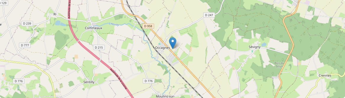 Occagnes - Carte