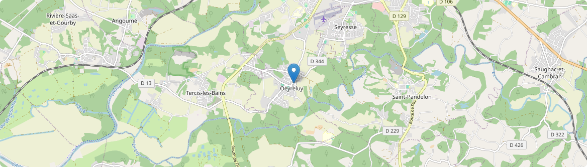 Oeyreluy - Carte