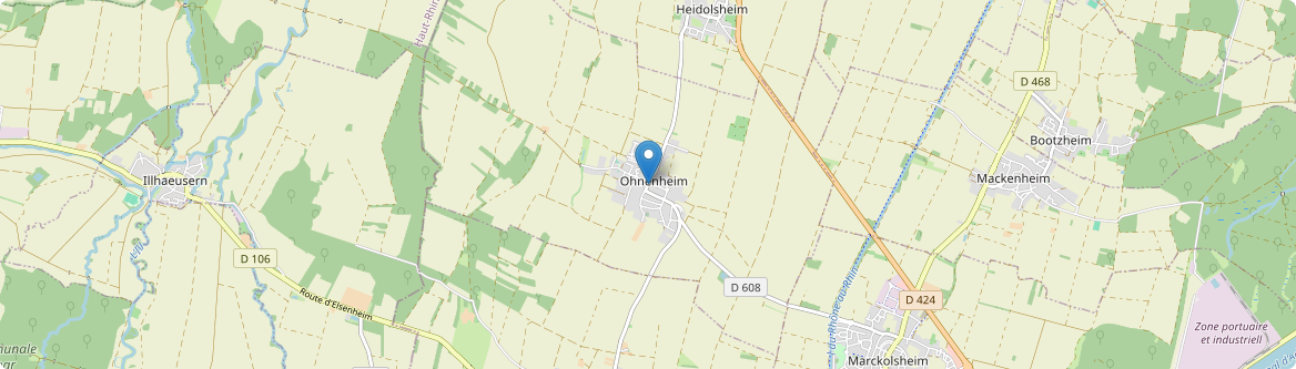 Ohnenheim - Carte