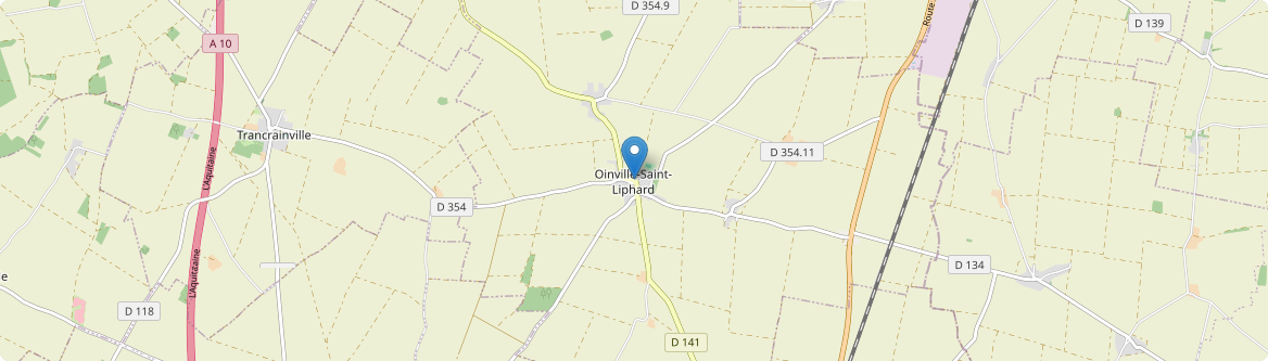 Oinville-Saint-Liphard - Carte