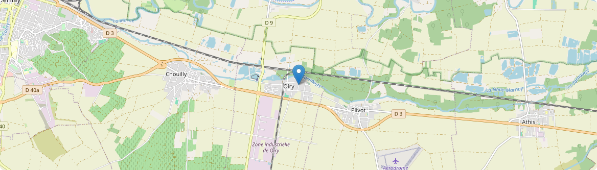 Oiry - Carte