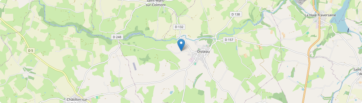 Oisseau - Carte