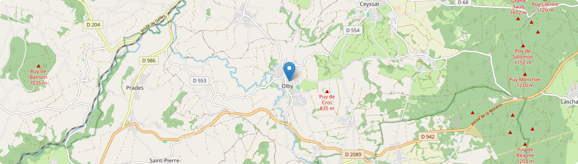 Olby - Carte
