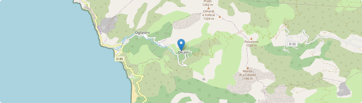 Olcani - Carte