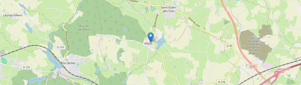 Olivet - Carte