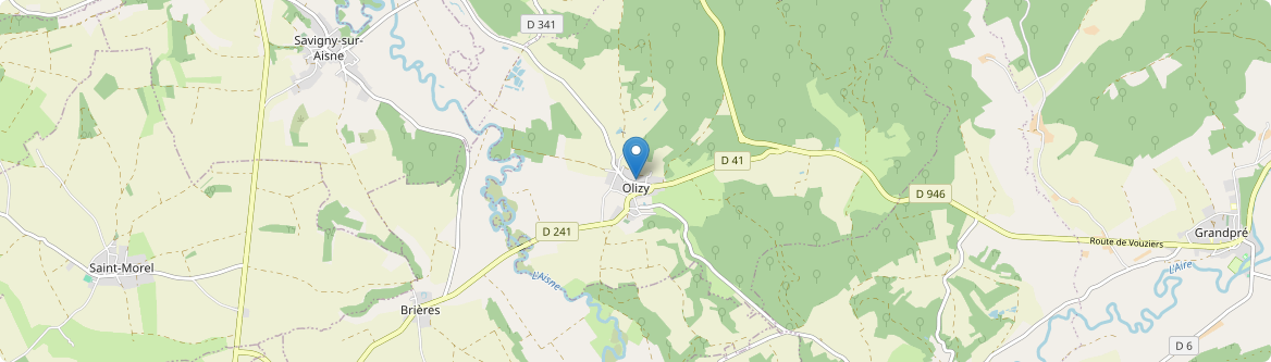 Olizy-Primat - Carte