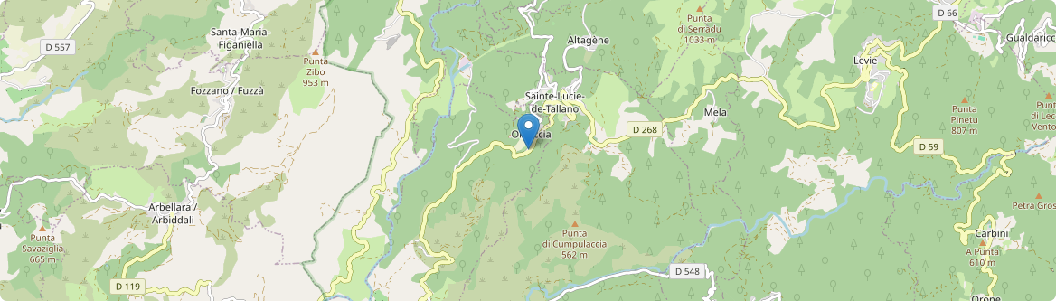 Olmiccia - Carte