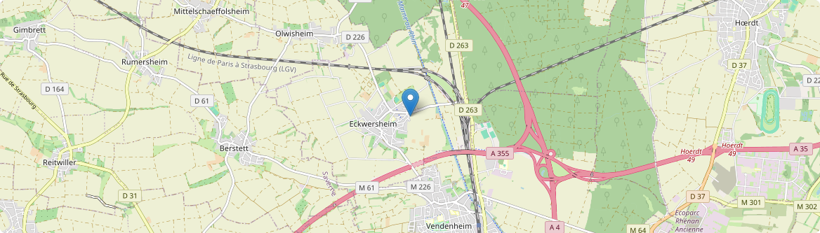 Olwisheim - Carte