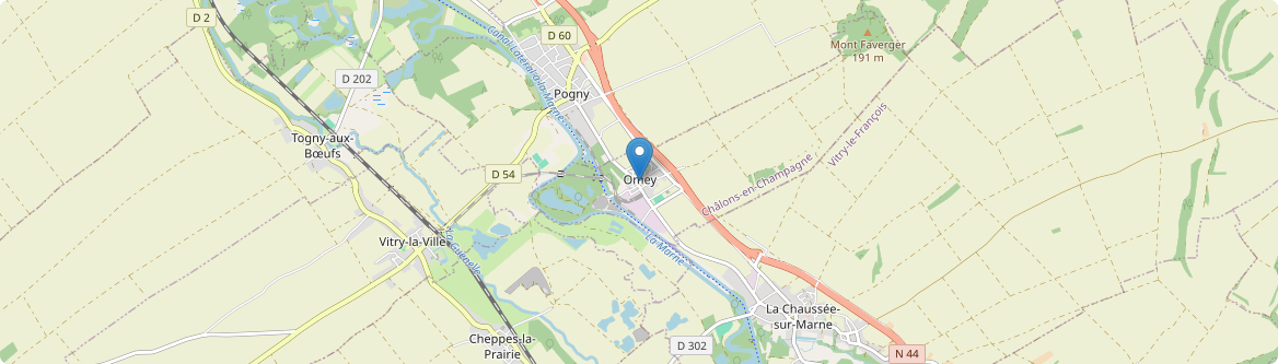 Omey - Carte