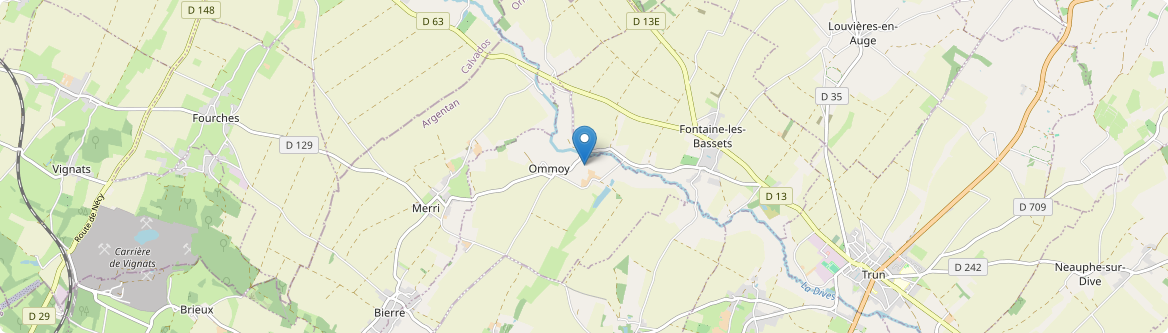 Ommoy - Carte