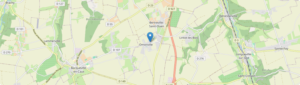 Omonville - Carte