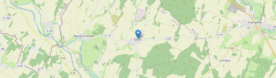 Orain - Carte