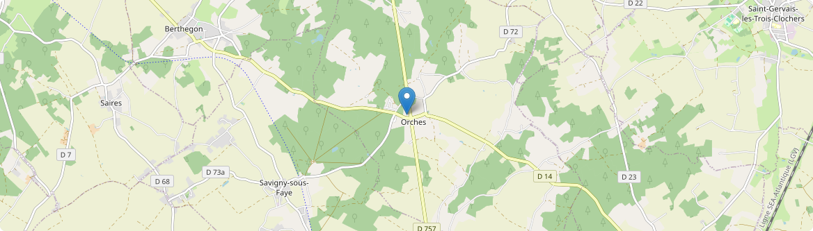 Orches - Carte