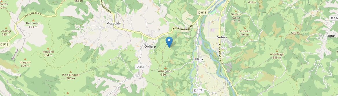 Ordiarp - Carte