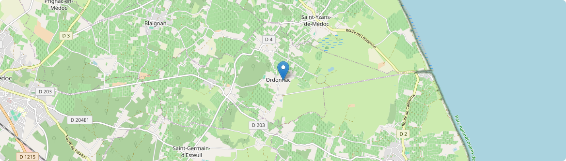 Ordonnac - Carte