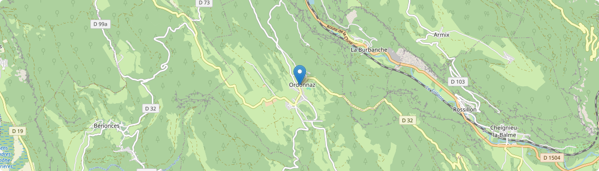 Ordonnaz - Carte