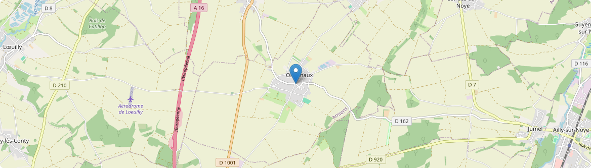 Oresmaux - Carte