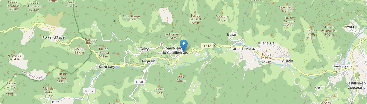 Orgibet - Carte
