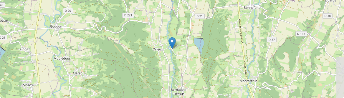 Orieux - Carte