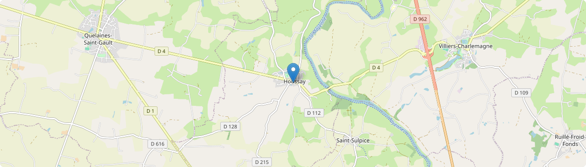Origné - Carte