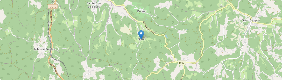 Orliac - Carte