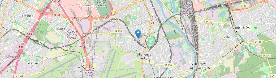 Orly - Carte