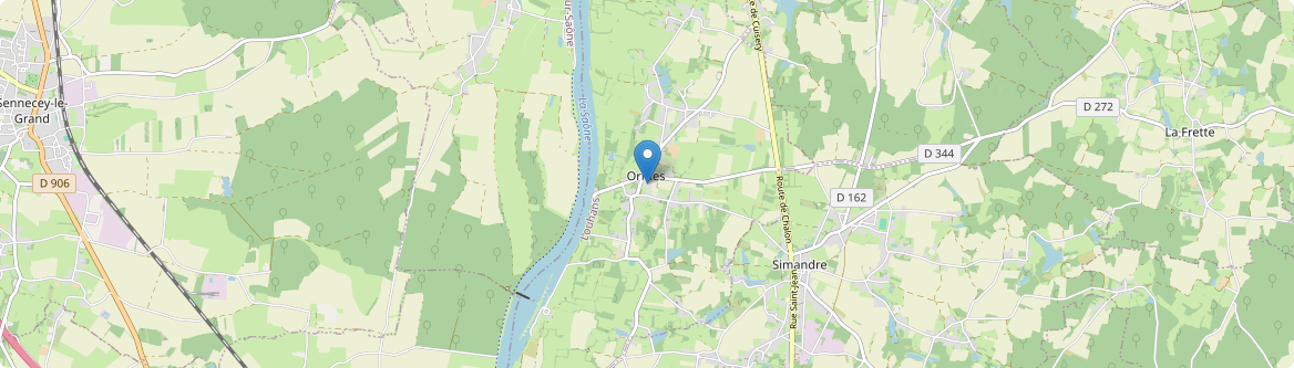 Ormes - Carte