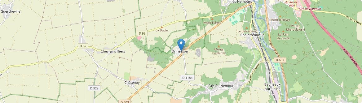 Ormesson - Carte