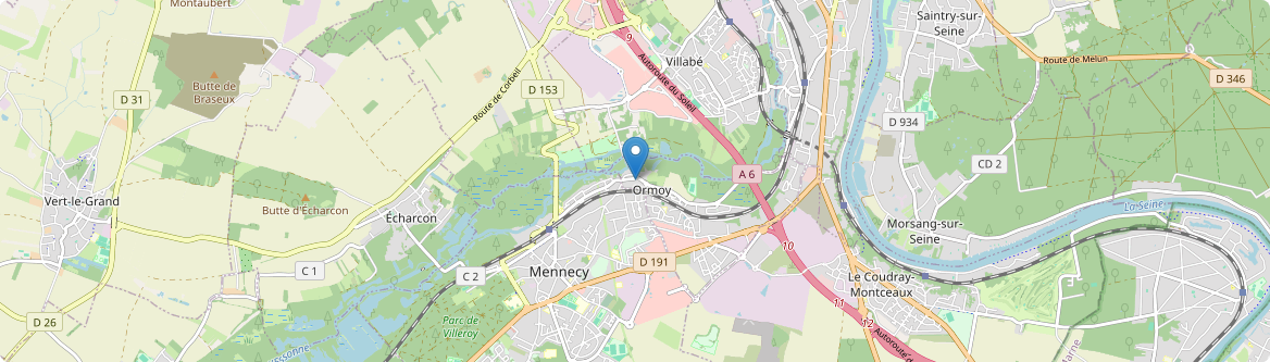 Ormoy - Carte
