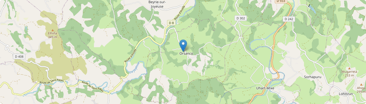 Orsanco - Carte