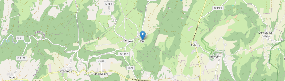 Orve - Carte
