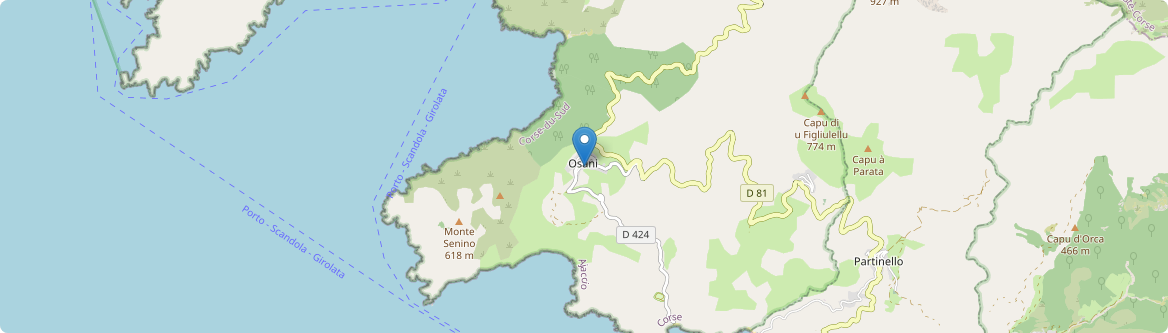 Osani - Carte